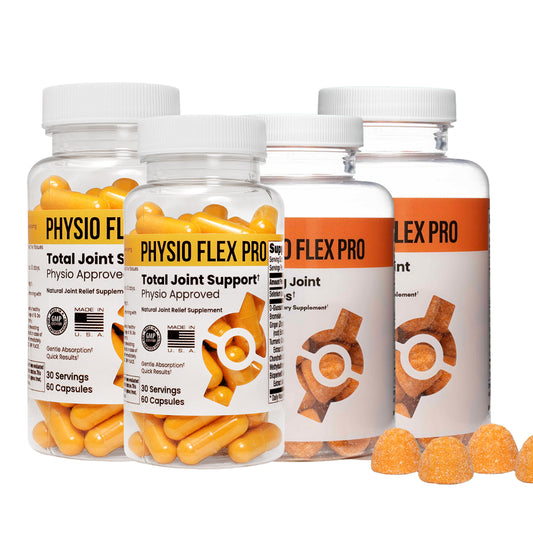 2x Physio Flex Pro + 2x Joint Soothing Gummies