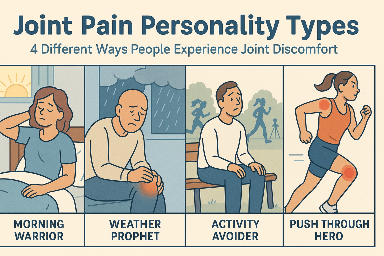 Joint Pain Personality Types: The 4 Different Ways People Experience J ...